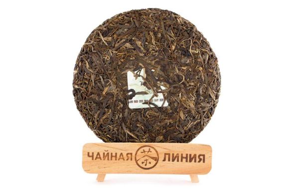 Шэн пуэр 2018 г. «Дасюэшань» марки «Кайшуньхао» 357 г