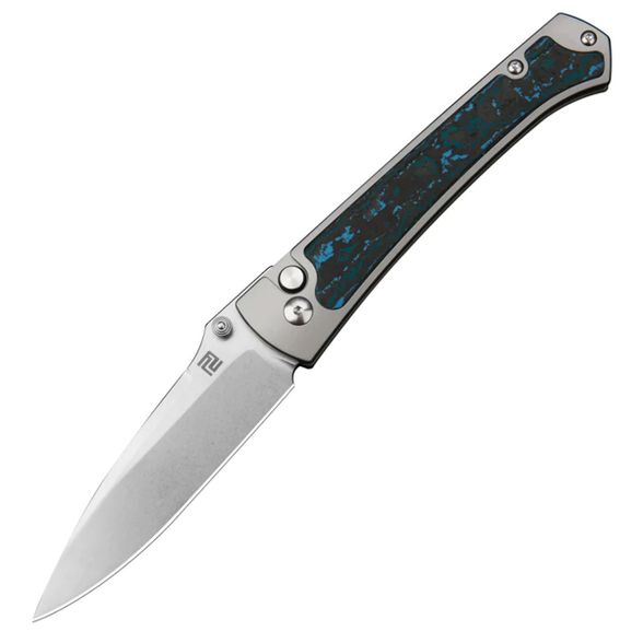Цена наСкладной нож Artisan Cutlery Andromeda, сталь M390, рукоять титан/карбон