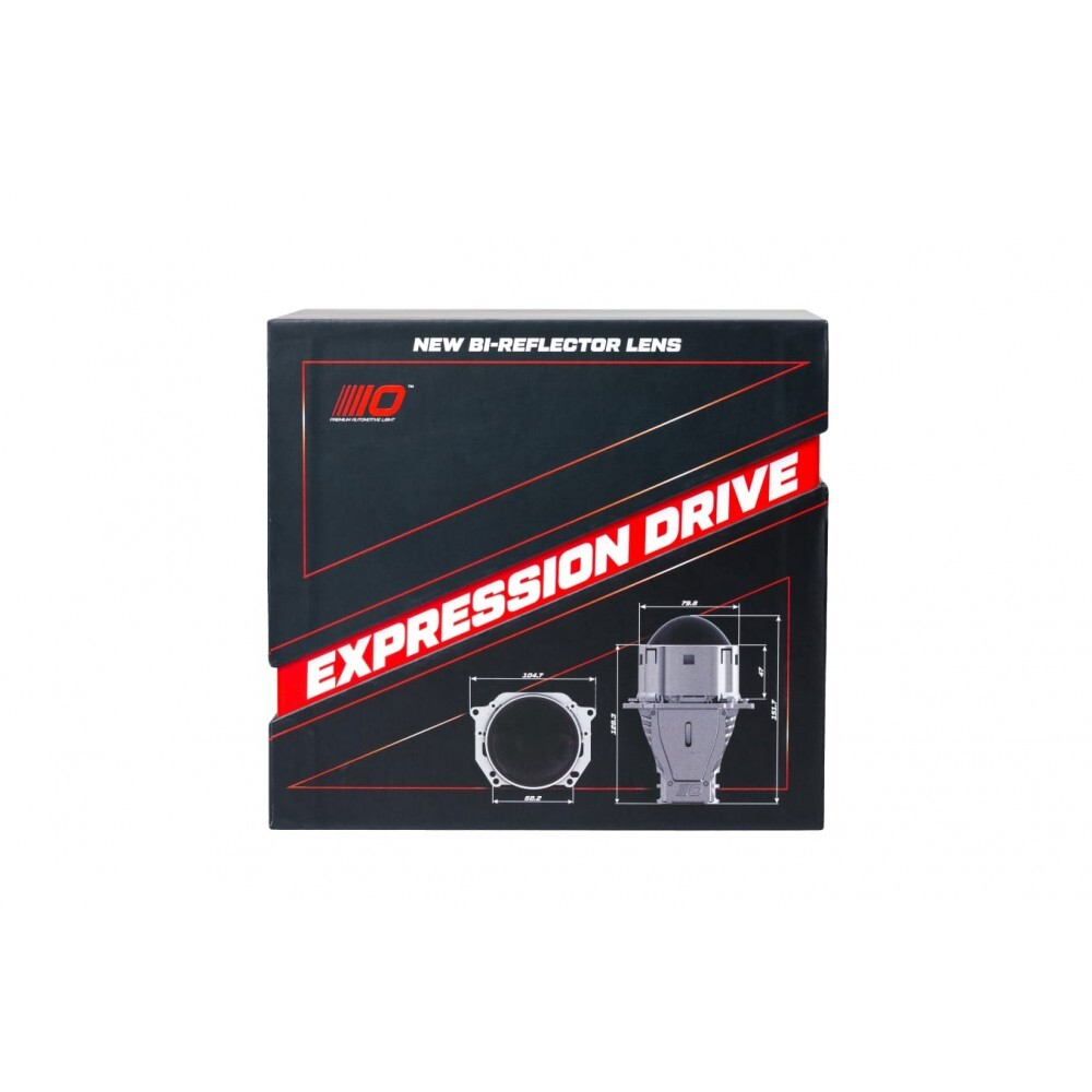 Optima Bi-LED Lens Expression Drive 3.0" 5000К 12V