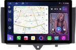 Магнитола для Smart ForTwo W451 2010-2015 - FarCar BX877 монитор 13" 2K QLED на Android 13, TS10, 6+128, CarPlay, 4G SIM-слот