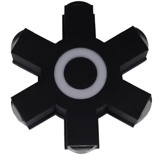 Архитектурная подсветка 08231-9.2-007U LED4W+6*3W RGB BK Reluce