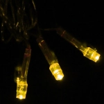 Гирлянда для дома 16м 180 ламп LED прозрач.пров.,8 реж, IP-20, Теплый белый (возможность соединения)