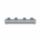 Flexag SH-1-1000-25-W щелевой диффузор с КСД под гипсокартон, белый