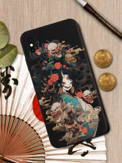 Чехол на iPhone Xs Max с 3D принтом