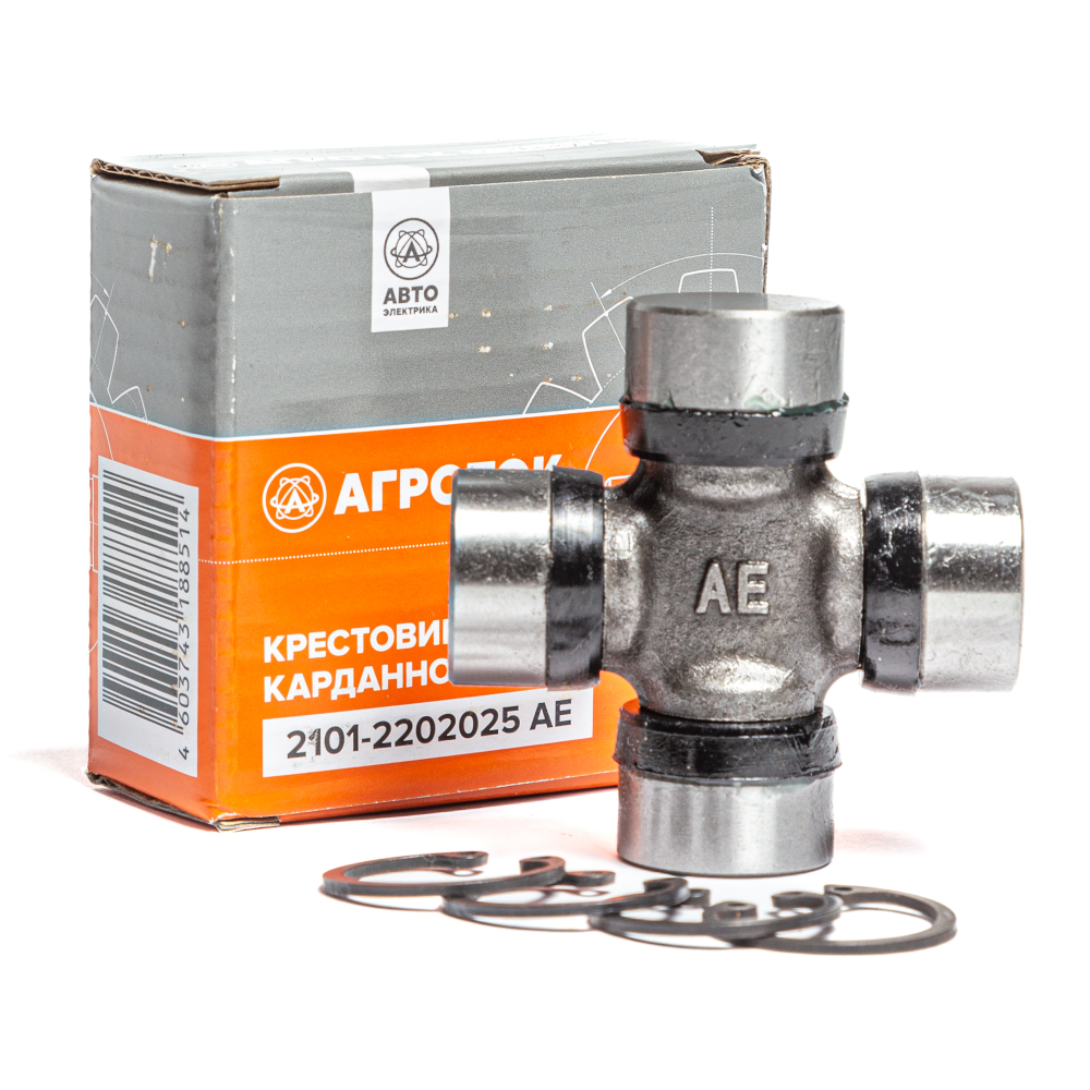 2101-2202025 AE Крестовина карданного вала в сборе (23.84х61.24), ВАЗ