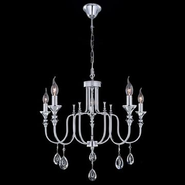 Люстра подвесная CL437151 хром Рига Citilux
