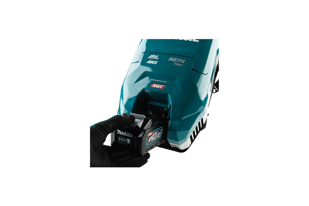 Аккумуляторный ранцевый пылесос Makita 40 В, 2 л, без АКБ и ЗУ VC009GZ01