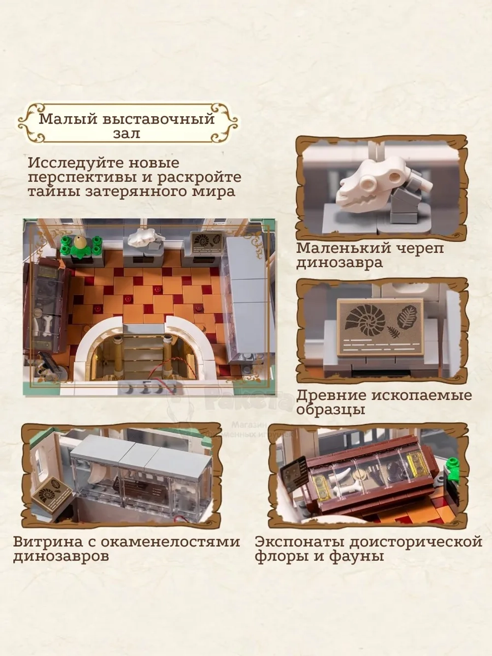 3Д Конструктор Музей динозавров