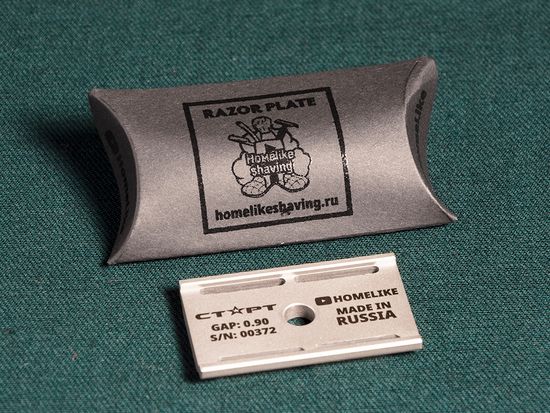 Нижняя плита бритвы Старт 0.9 (матовая)
