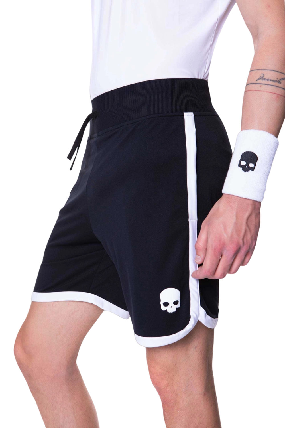 Мужские теннисные шорты Hydrogen Tech Shorts - черный