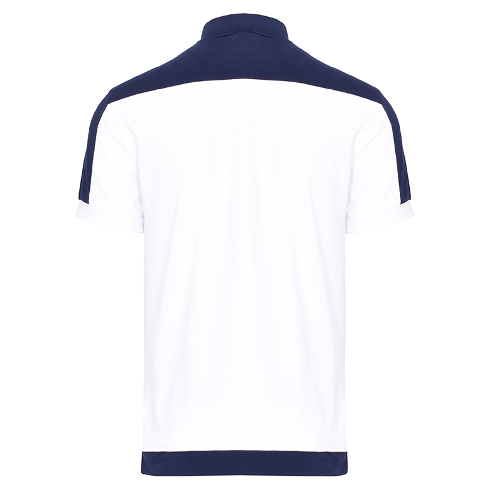 Мужское поло теннисное EA7 Man Jersey Polo Shirt - white