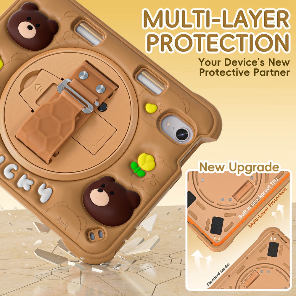Противоударный бампер Baby Bubbles Сase Belt для iPad mini (6th Gen)