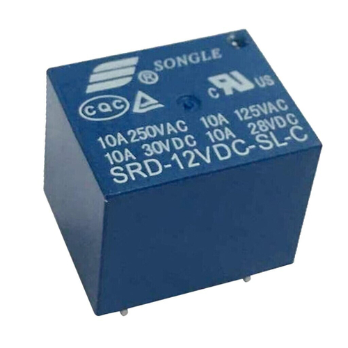 Реле SRD-12VDC-SL-C 10A 250в