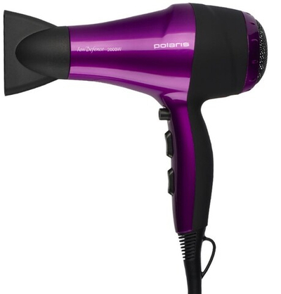 Фен Polaris  PHD-2077i  фиолет-черн