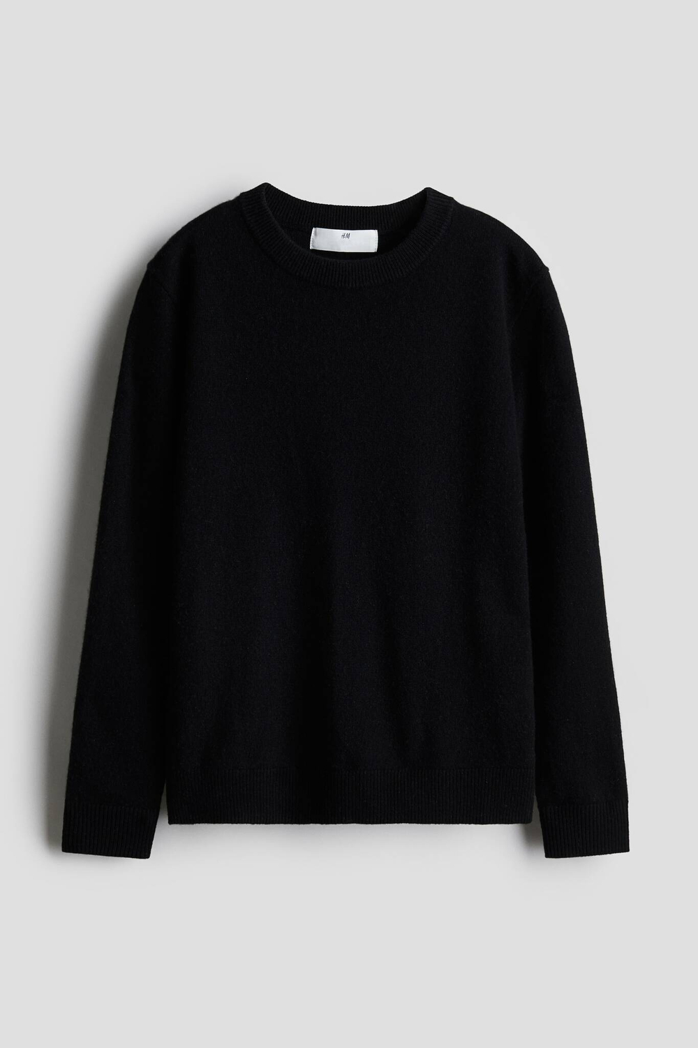 H&M Свитер из кашемировой смеси, черный