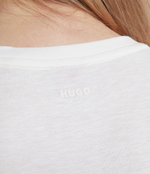 Футболка Smart Crew HUGO - экрю(50478228)
