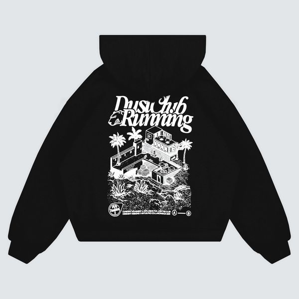Худи Dust Running черное - фото 6