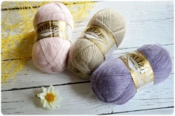 Пряжа Angora Gold, 100г, 550м, 20%шерсть,80%акрил (цена за 1 шт)