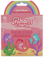 Нежно-розовый С-образный вибромассажер C Horse Coral Throb с режимом пульсации (Цвет: розовый)