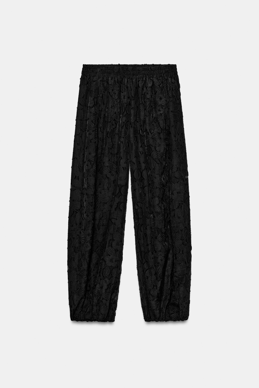 БРЮКИ-ШАРОВАРЫ ДЕВОРЕ — ZARA