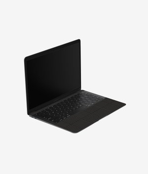 Виниловая наклейка RETRO BLACK для MacBook