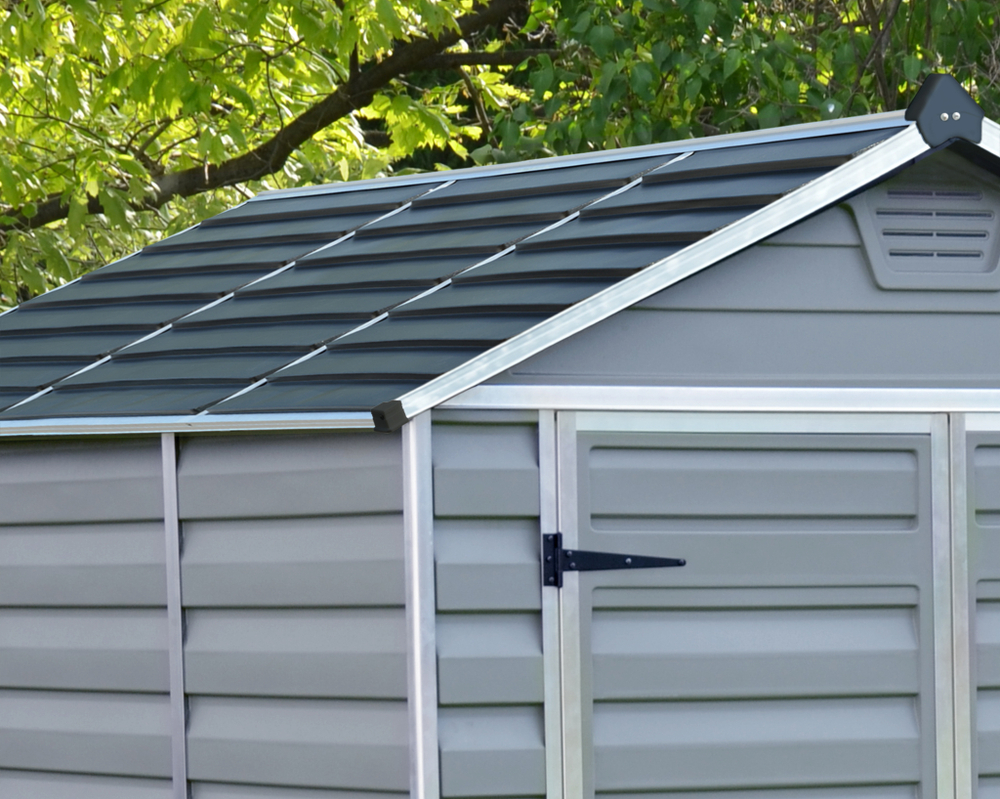 Сарай из поликарбоната Palram SkyLight 6x12 grey