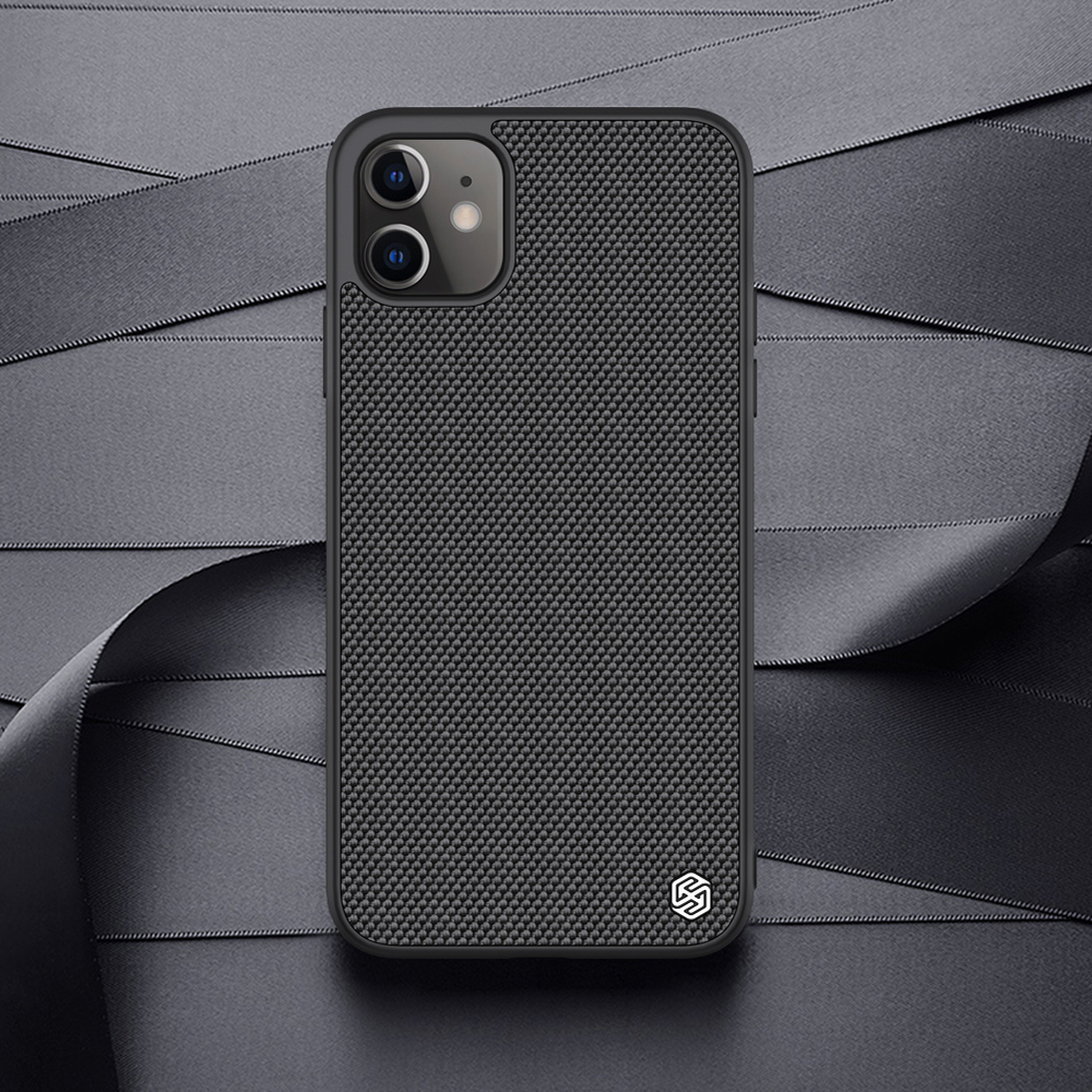 Тонкий текстурный чехол из нейлонового волокна от Nillkin для iPhone 11, серия Textured Case