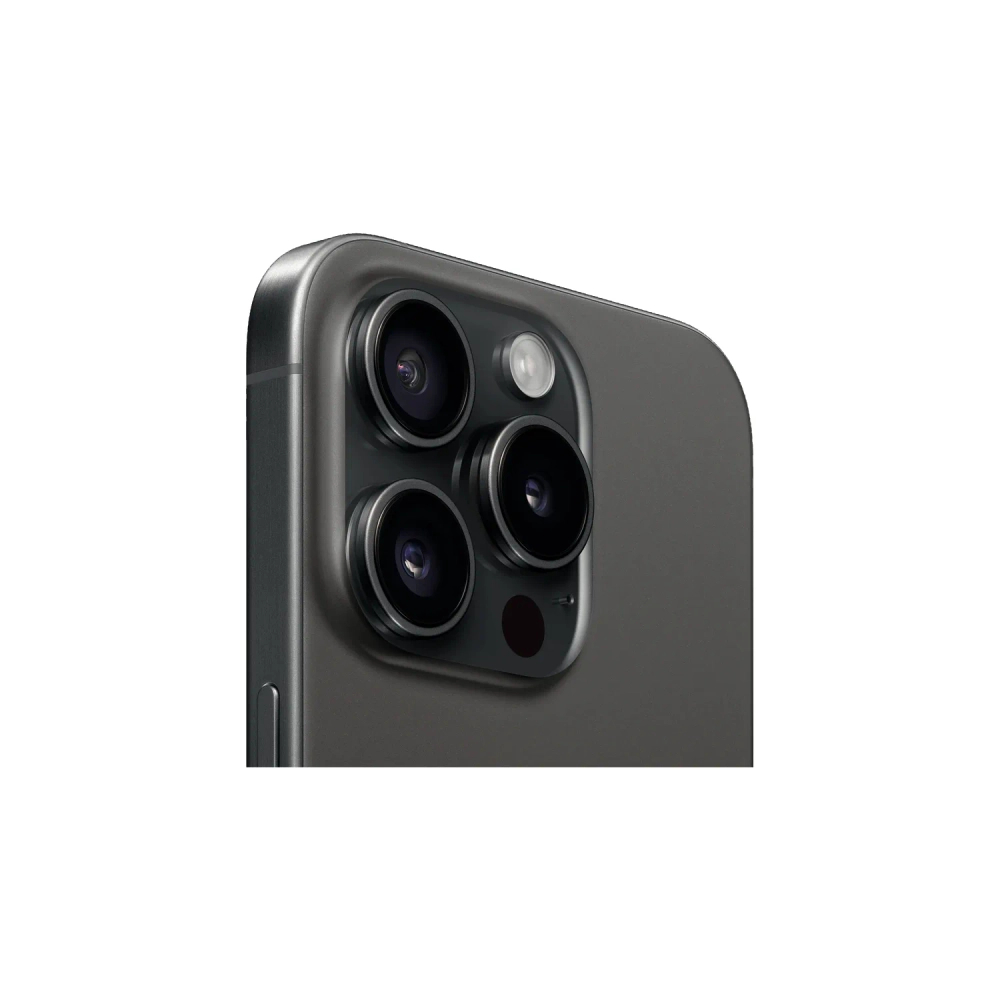 Смартфон Apple iPhone 15 Pro 128GB eSIM, Black Titanium (Черный)