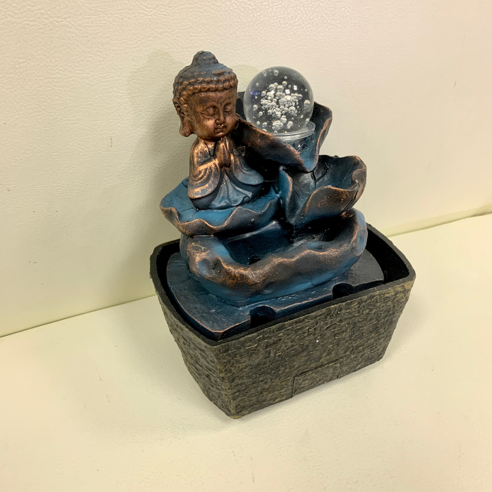 Фонтан настольный от сети Маленький Будда Zen