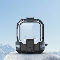 Чехол с черными рамками из TPU и PC для наушников Samsung Buds4 и Buds 4 Pro, серия SECD Series Case от Dux Ducis