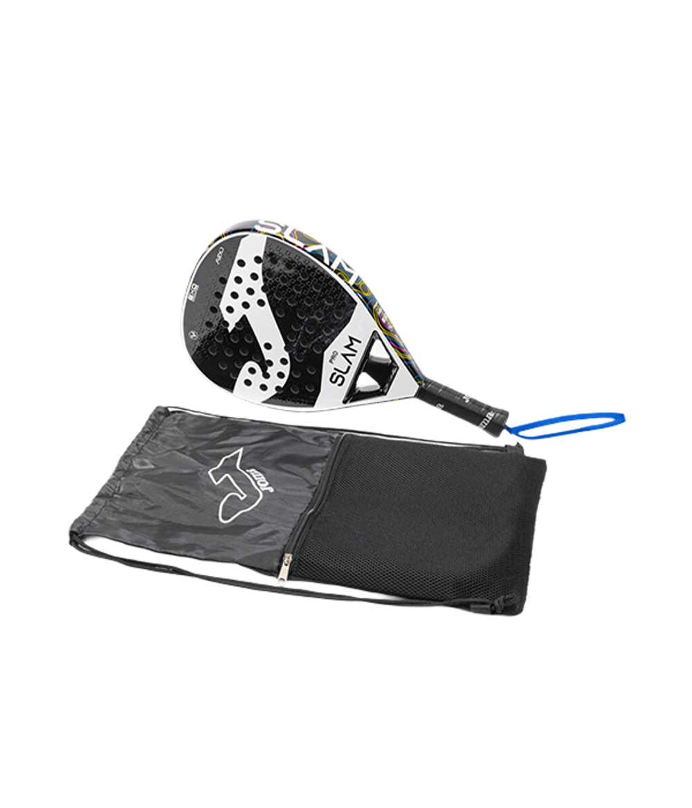 Ракетка Joma Slam Pro 2025 — сила и контроль Черно-Бирюзовая