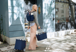 Сумка-тележка carrycruiser dark blue