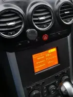 Магнитола для Opel Antara 2006-2015 (перенос БК вниз, серая) - Teyes LUX ONE ROUND монитор 12.3" 2K QLED на Android 10, Быстрая, CarPlay, 4G SIM-слот