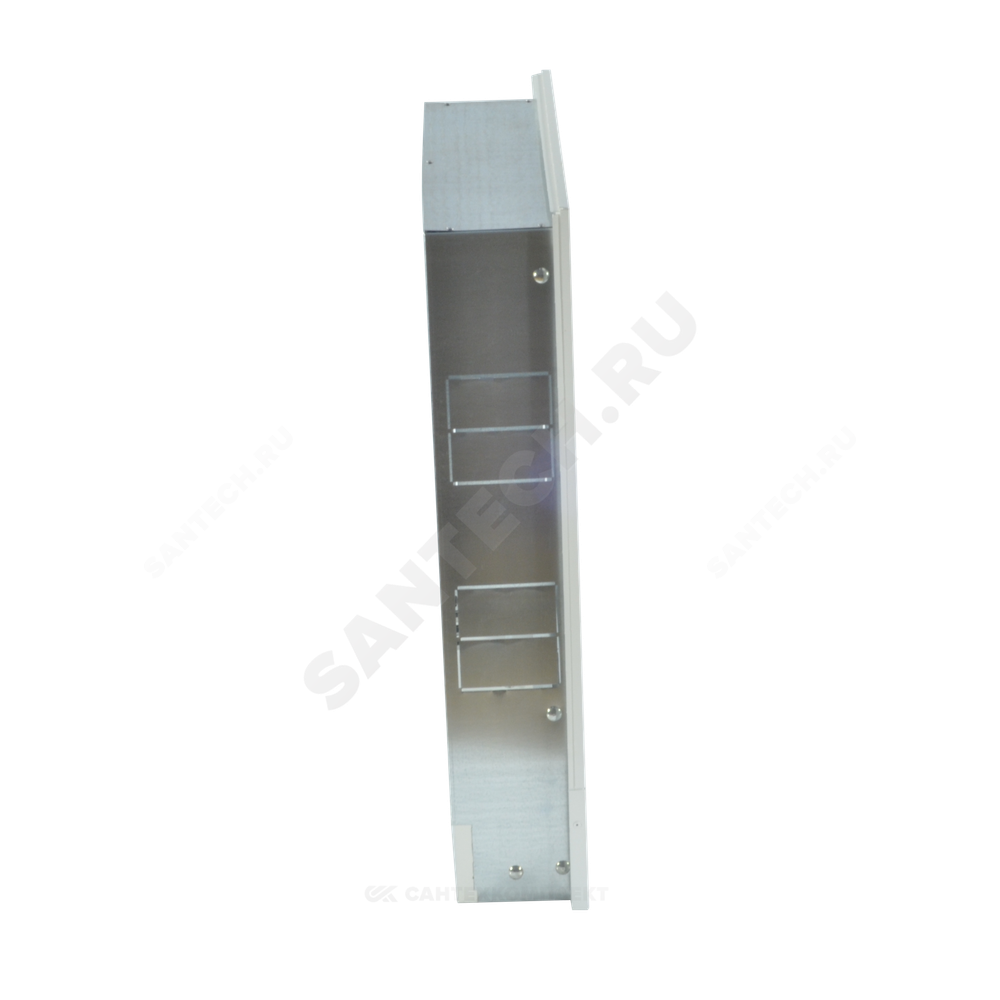 Шкаф коллекторный встраиваемый сталь ШРВ-6 1150х120-180х648-711мм RAL 9016 (Белый) Wester 0-32-1150