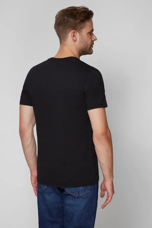 Футболка мужская (2 шт.) LEVI'S SLIM 2PK CREWNECK 1 TWO-PACK TEE BLACK