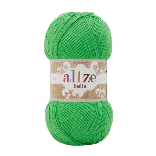 Пряжа Alize (Ализе) Bella 100 / уп.5 мот. по 100 г, 360 м, 455 весна