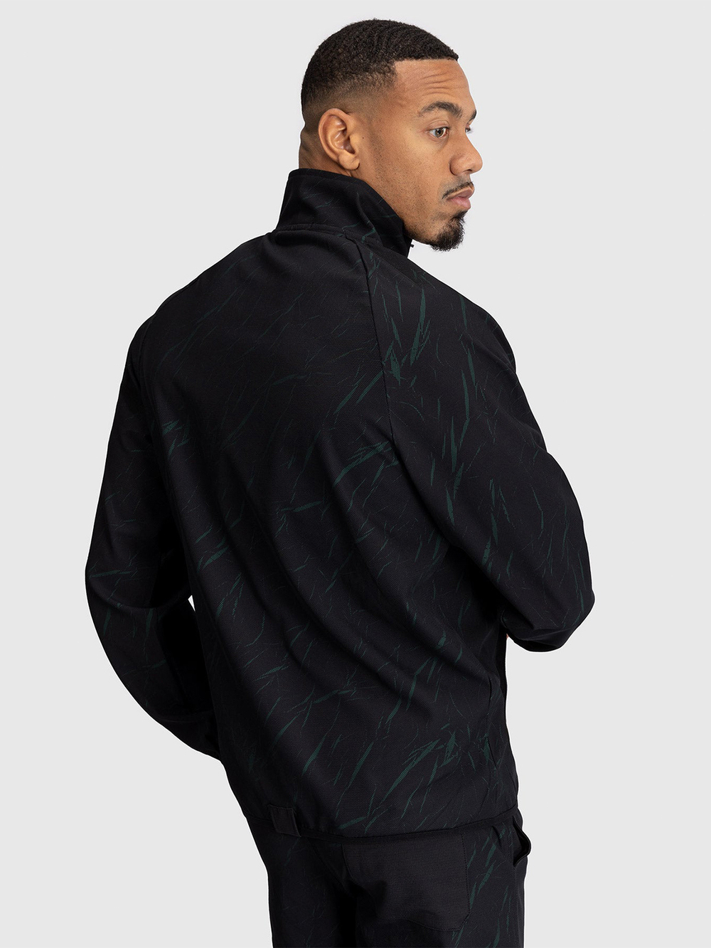 Худи Venum Trooper Black/Forest Green