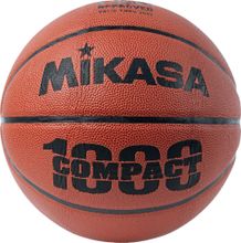 Мяч баск. MIKASA BQC1000 р.6, композ.синт.кожа (полиуретан),FIBA Appr,нейл.корд,бут.кам,кор-ор-ч
