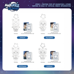 Серебряный плюшевый брелок ATEEZ ANITEEZ «IN DEJA VU» — SILVER ANITEEZ PLUSH KEYRING