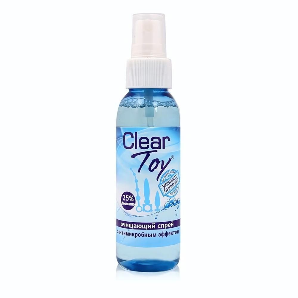 Очищающий спрей Clear Toy с антимикробным эффектом - 100 мл.