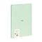 A4 glued notebook, grid paper, 48 sheets of 95 gr/m², 430 since 1918 collection, green