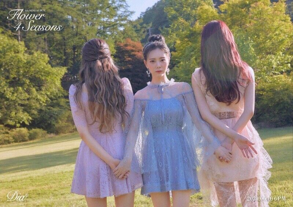 Альбом DIA - Flower 4 Seasons 6th Mini Album 2 Version SET
