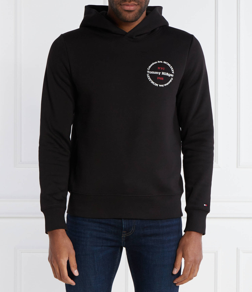 Худи ROUNDEL Tommy Hilfiger - черный(MW0MW34381)
