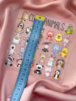Термонаклейка "Cute Animals"