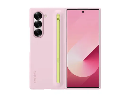 Чехол для Galaxy Z Fold6 S Pen, розовый