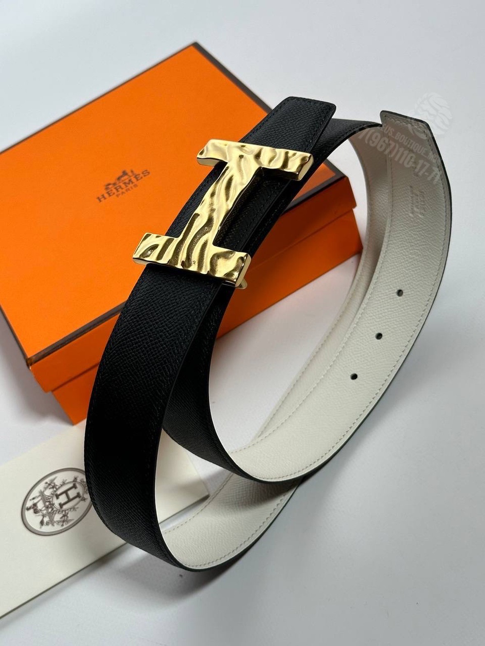 Двухсторонний ремень Hermes