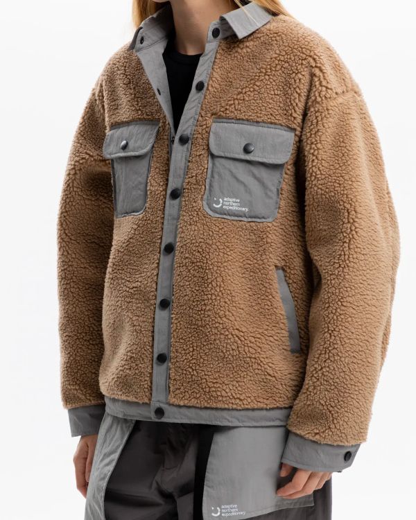 Куртка из искусственного меха Nomad Fleece V2 бежевая - фото 2