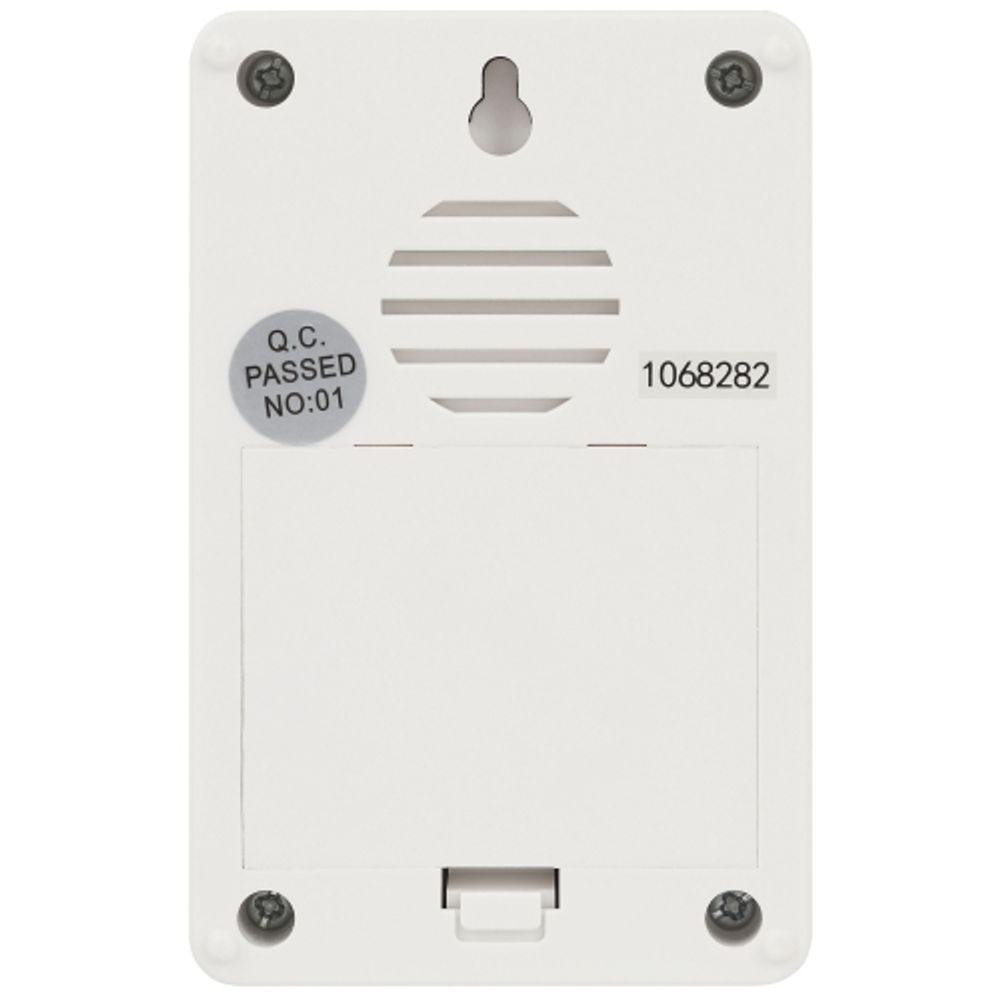 Звонок дверной Intro MP103W беспроводной LED подсветка IP44 150 м белый 38 мелодий | Intro