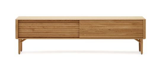 Тумба под TV Lenon из древесины дуба 200 x 55 cm цвет натуральный