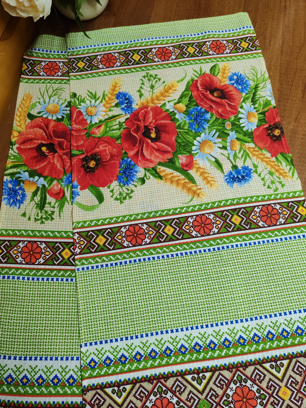 Полотенце кухонное, 2 шт, 37х75, вафельное